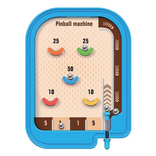 Joc Mini Pinball, 10.5 x 2 x 14 cm — 2