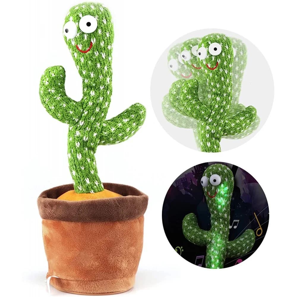 Jucarie de plus Cactus dansator - Danseaza, Canta, Imita — 2