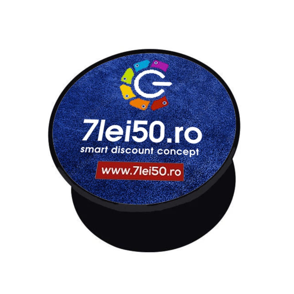 Suport telefon mobil tip popsocket personalizat cu poza ta, alb — 5