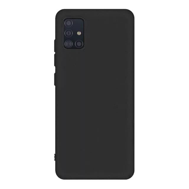 Set folie si husa Samsung Galaxy S23 + (Plus), sticla transparenta si Matt TPU, negru — 3