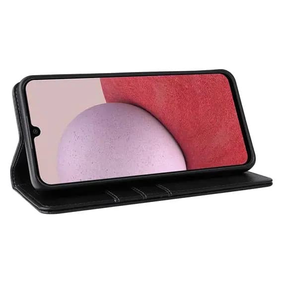 Husa Samsung Galaxy A17, Elegant Book Case, inchidere magnetica, neagra — 3