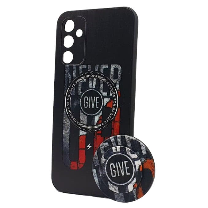 Husa Apple iPhone 13, Boter Magsafe + MagPopsocket, Maybe You Want to Say — 2
