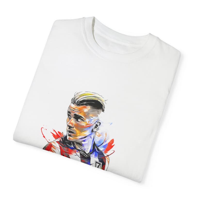 Tricou personalizat alb, copii/adulti, design Antoine, modal, diverse marimi — 3