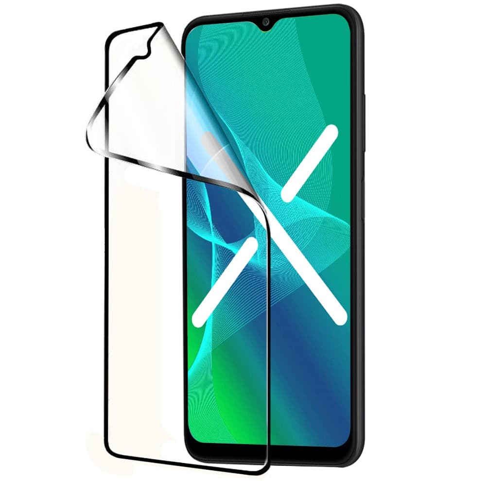 Folie de protectie Ceramic Film pentru Huawei P30 Lite / P30, margini negre — 2