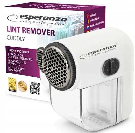 Aparat de curatat scame Esperanza ECS003E, alb/gri — 3