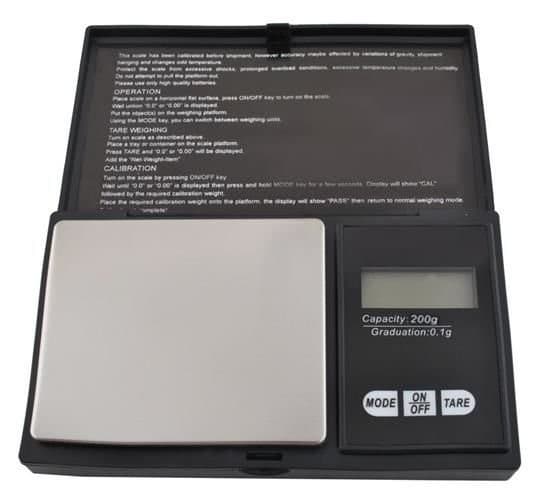 Mini cantar digital pentru bijuterii, maxim 200 gr, acuratete 0.01gr — 5