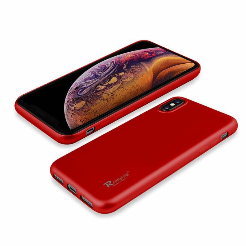 Husa de protectie Reverse Luxury TPU pentru Samsung Galaxy Note 20 Ultra, rosie — 6
