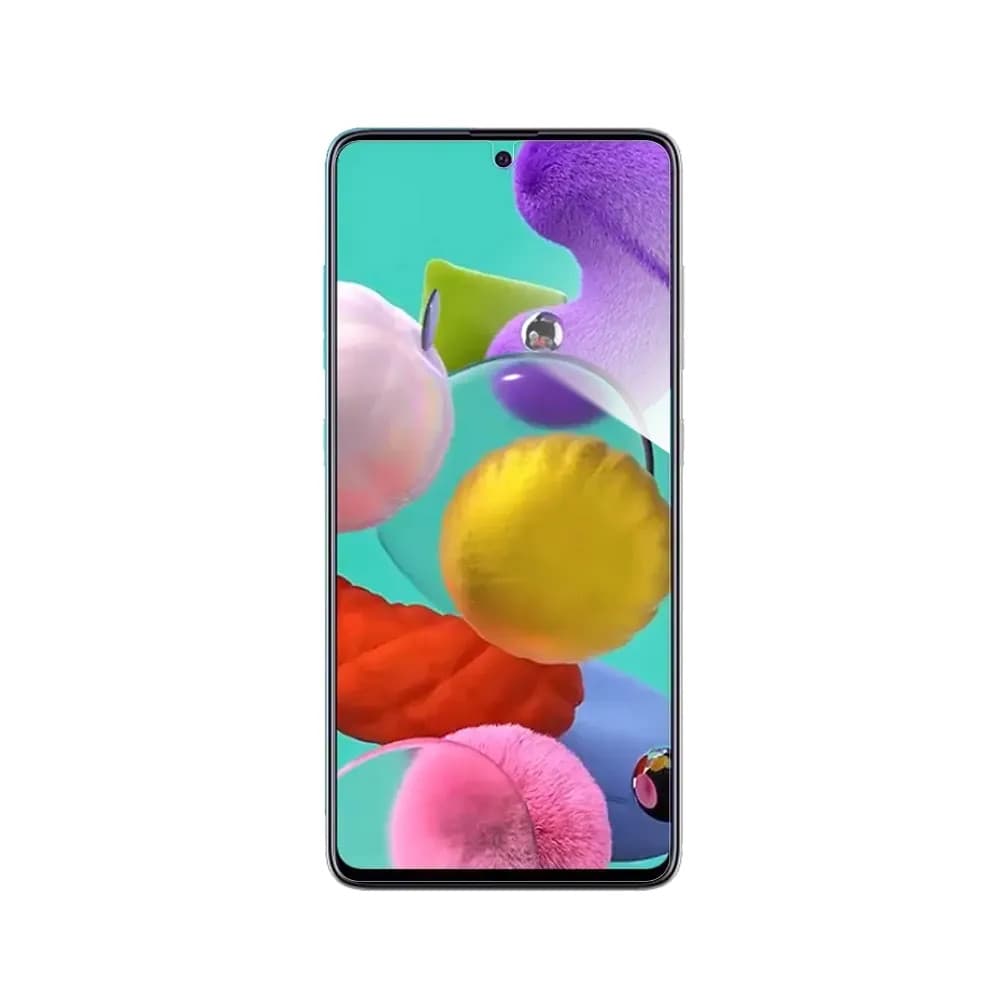 Folie Samsung Galaxy A71, Flexible Nano Glass, hibrid sticla + plastic, antibacteriana — 2