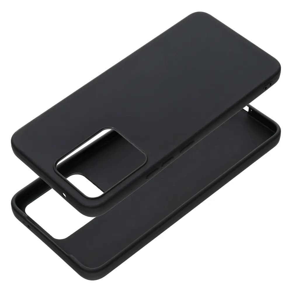 Husa protectie Vivo V23, Matt TPU, silicon moale, negru — 2