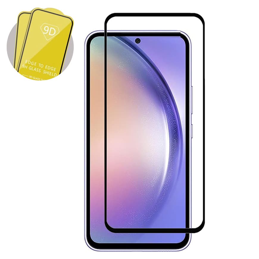 Folie sticla Samsung Galaxy A53 5G, Full Glue 9D, margini negre — 2