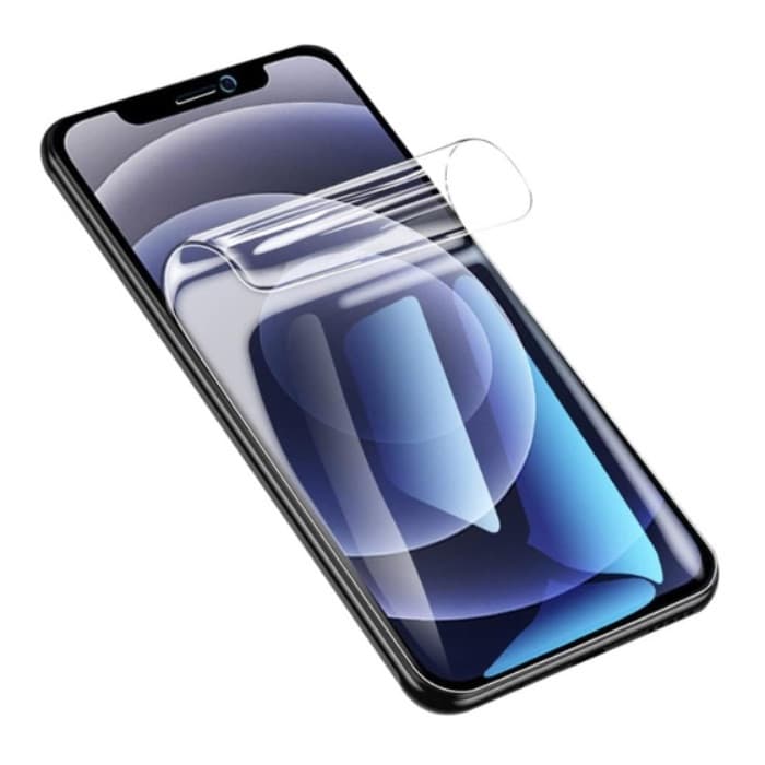 Folie HD TPU iPhone XR, BYRY® Hydrogel, ultra subtire, regenerabila — 3