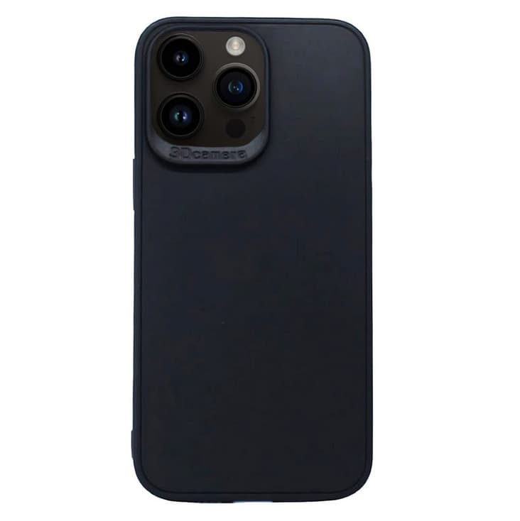 Husa protectie Apple iPhone 16 Pro Max, Matt TPU My Choice, silicon moale, neagra — 2