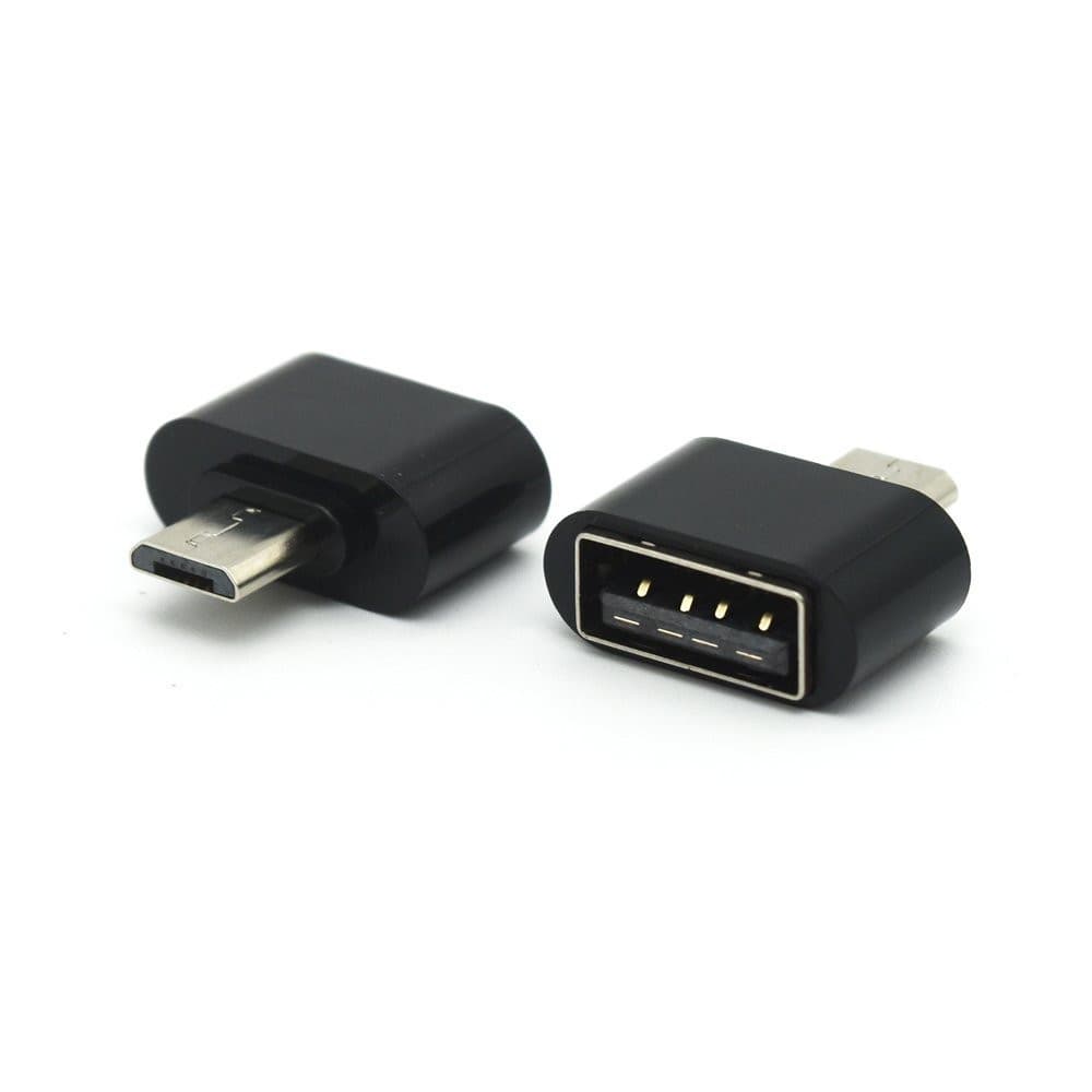 Adaptor OTG USB to MicroUSB, negru — 2
