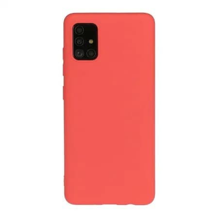 Set folie si husa Huawei P30 LIte, sticla transparenta si Matt TPU, rosie — 3