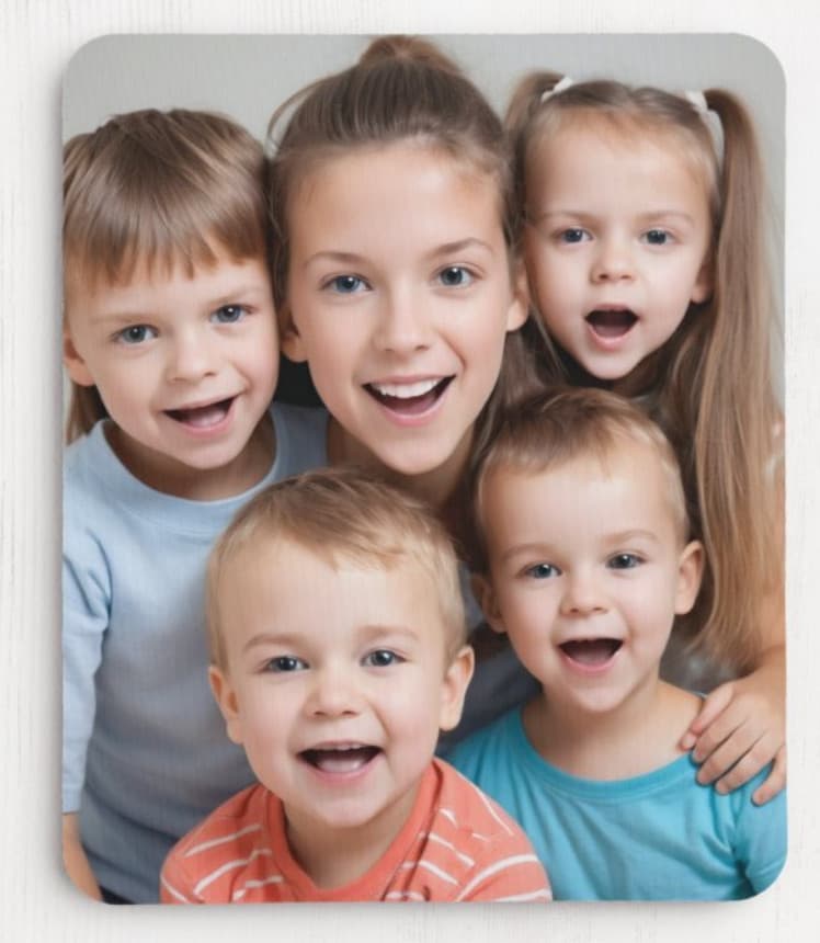 Mousepad personalizat cu poza ta, 22 x 18 cm — 2