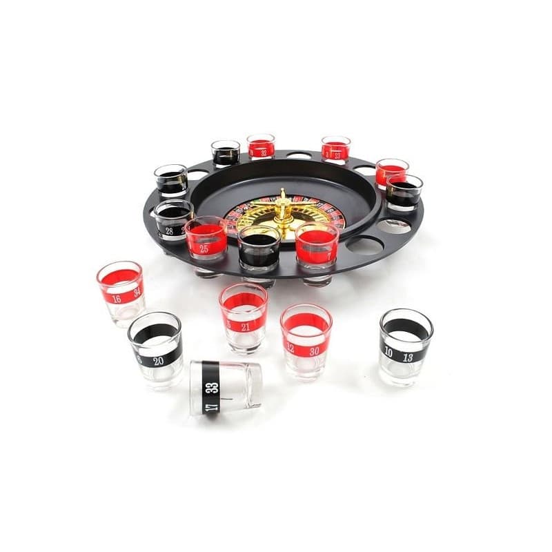 Joc ruleta cu 16 pahare de shot — 2