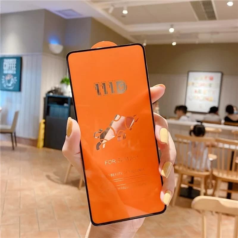 Folie de sticla Full Glue 111D pentru Oppo A53, margini negre — 2