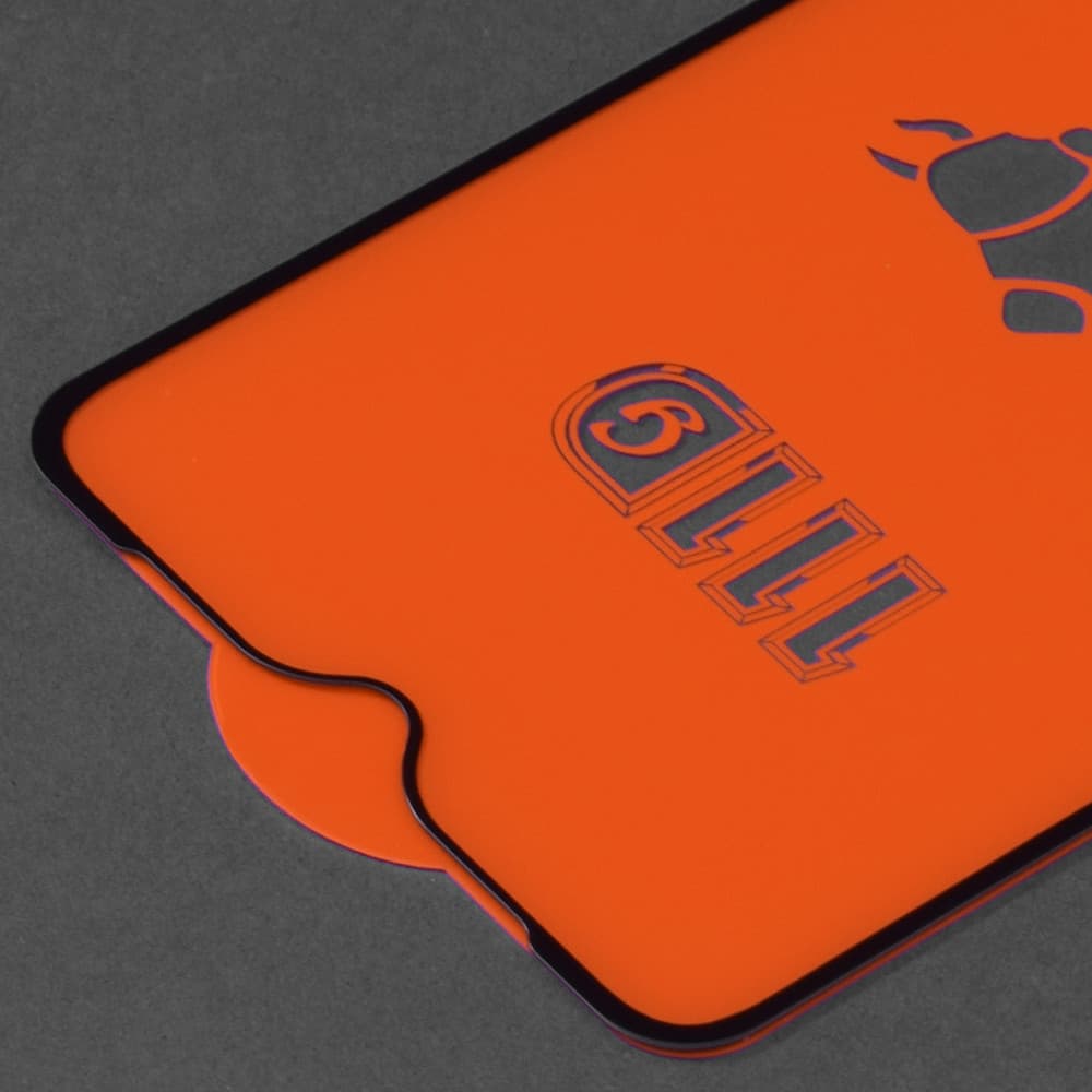 Folie de sticla Motorola Moto E20, Full Glue 111D, margini negre — 4