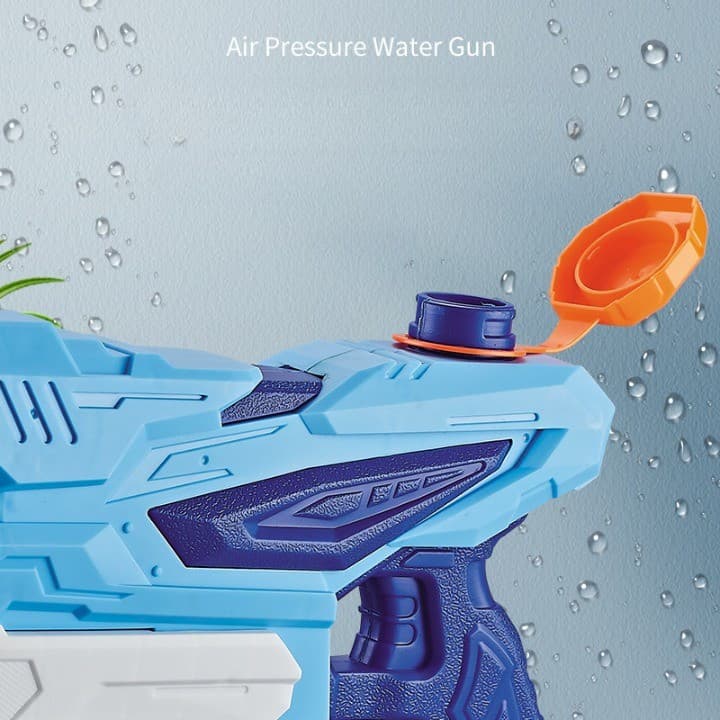 Jucarie pistol cu apa, plastic, 3 duze, rezervor 300 ml, 6 ani+, roz — 4