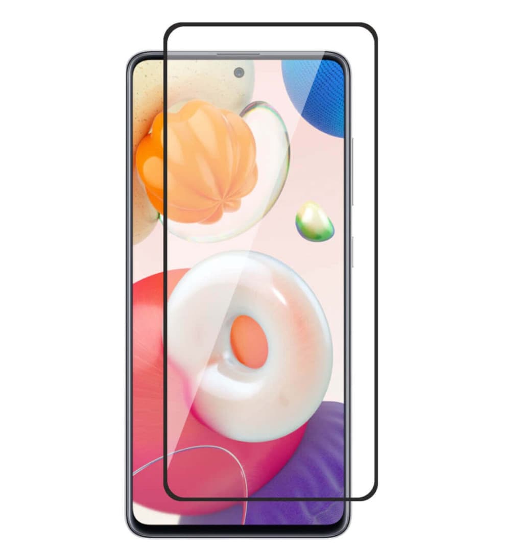 Folie sticla Samsung Galaxy A53, Full Glue 111D Crown, margini negre — 2