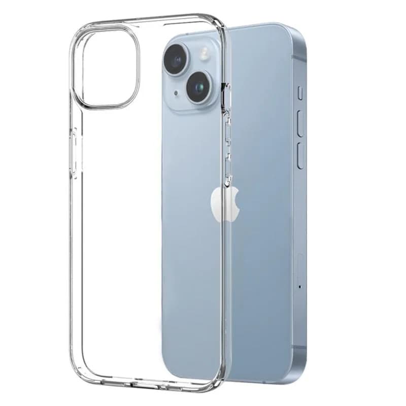 Set folie si husa Apple iPhone 11 Pro, sticla transparenta si TPU transparent 2 mm — 2
