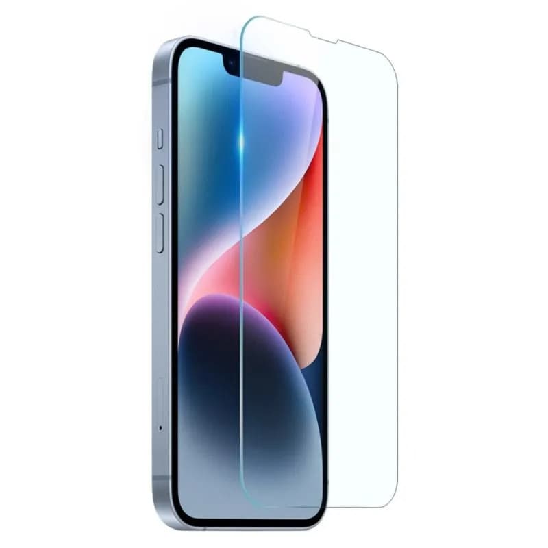 Set folie si husa Apple iPhone 7/8/SE2, sticla transparenta si TPU transparent 2 mm — 3
