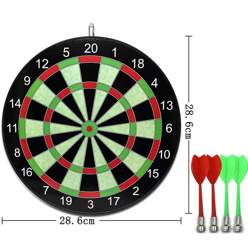 Set Joc Darts , 4 Sageti Incluse, Magnetic, Dimensiuni 28.6 x 28.6 cm, Design clasic, Multicolor — 2