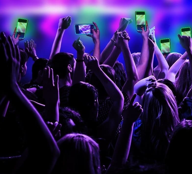 Folie sticla Apple iPhone 15, Luminous HD, margine fluorescenta, roz — 3