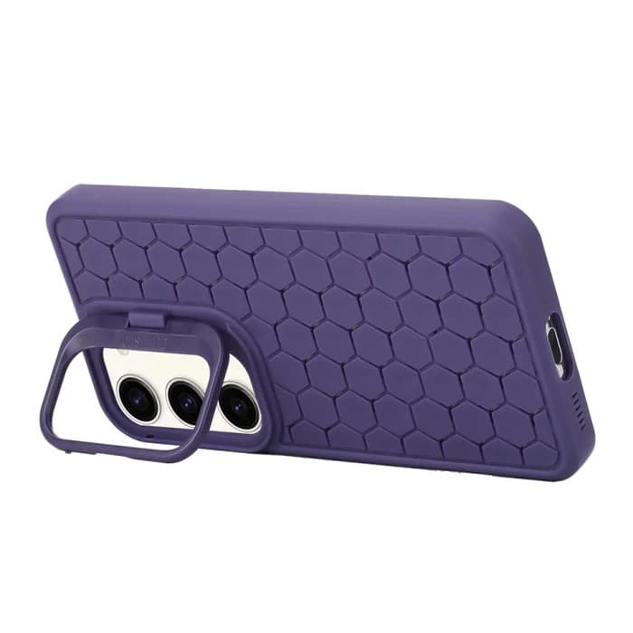 Husa Samsung Galaxy S23+ (S23 Plus), HoneyComb Bracket, functie stand, mov — 3