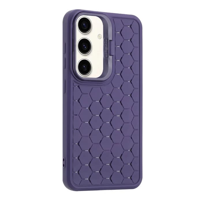 Husa Samsung Galaxy S23+ (S23 Plus), HoneyComb Bracket, functie stand, mov — 5