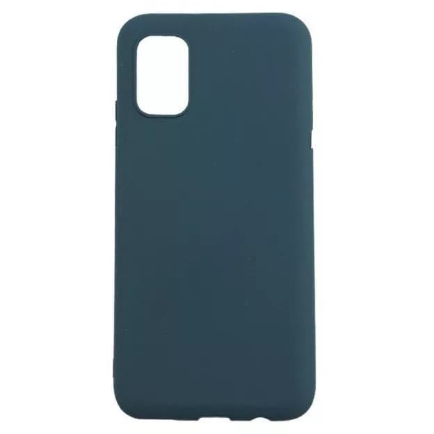 Set folie si husa Samsung Galaxy S20 FE, sticla transparenta si Matt TPU, albastru inchis — 3