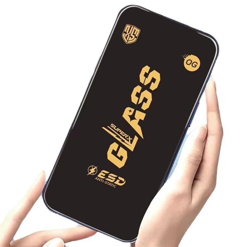 Folie sticla Apple iPhone 17 Pro, Full Glue SuperX, ESD, margini negre — 4