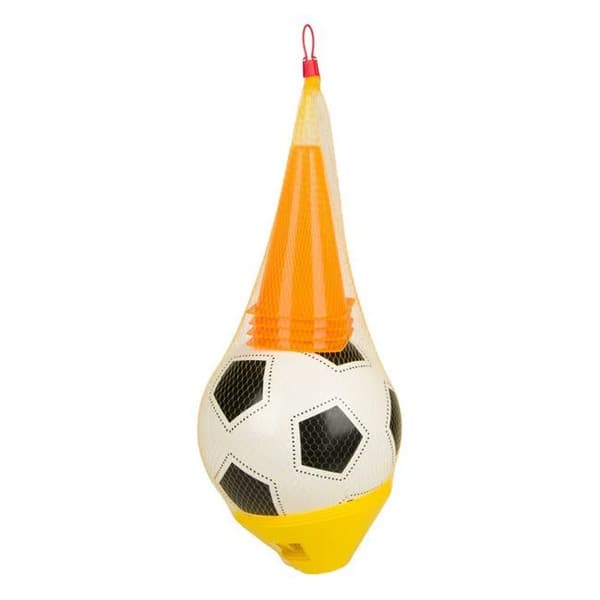 Set pentru antrenament cu minge si conuri, 9 piese — 2