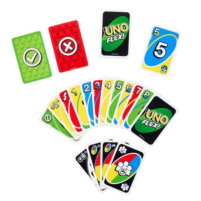 Joc de Societate UNO Flex Carti - Mattel — 2