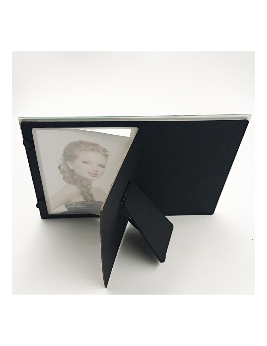 Rama foto decorativa din sticla, cu fotografia ta, mesaj Ziua Mamei — 4