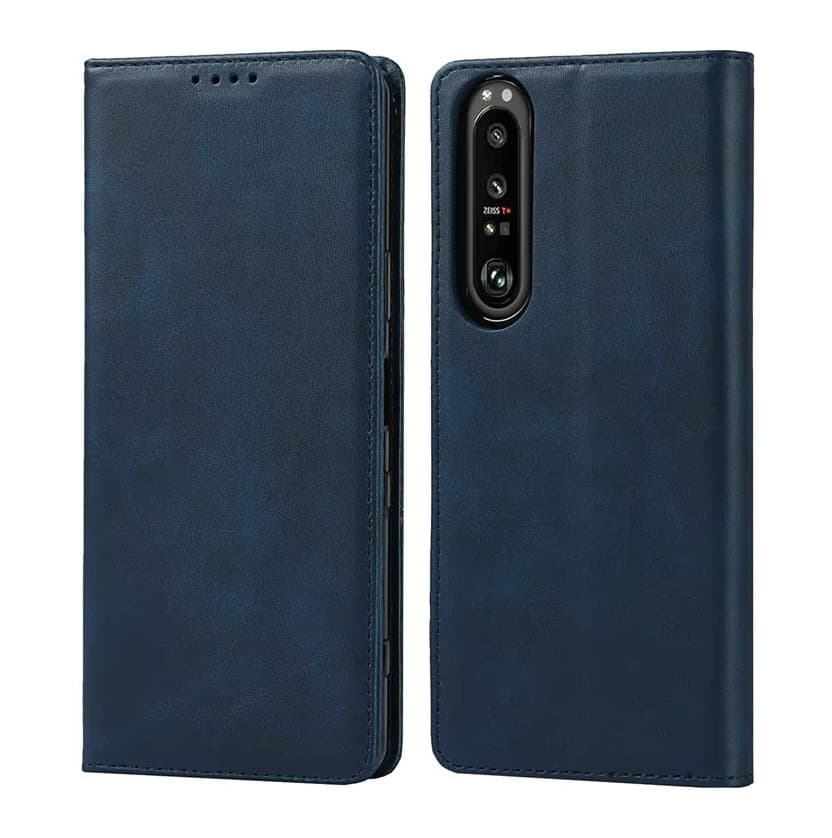 Husa Samsung Galaxy Note 20 Ultra, Elegant Book Case, inchidere magnetica, albastra — 2