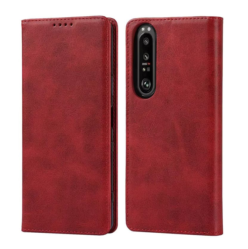 Husa Samsung Galaxy Note 20 Ultra, Elegant Book Case, inchidere magnetica, rosie — 2