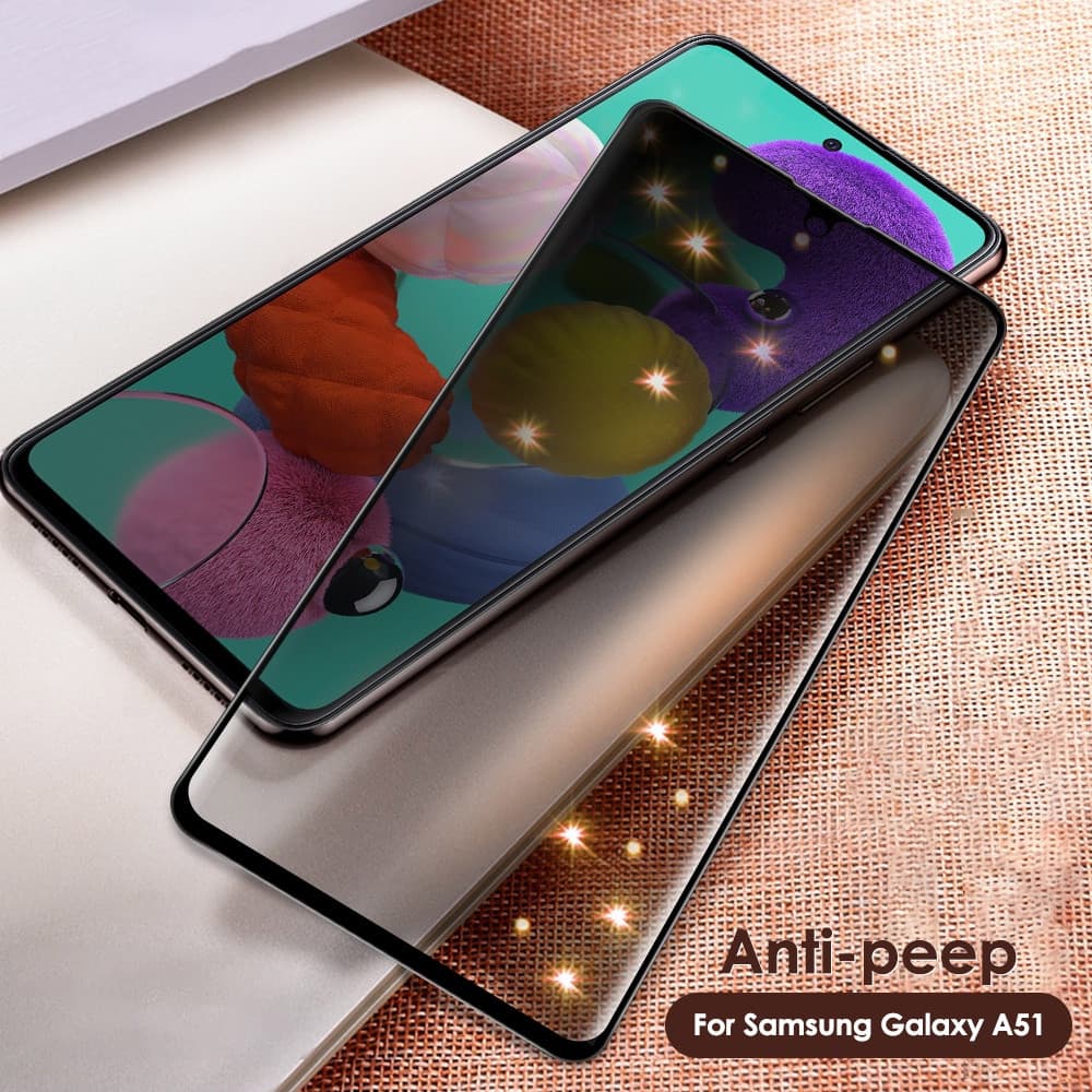 Folie protectie Huawei P Smart Z, Matte Ceramic Privacy, margini negre — 3