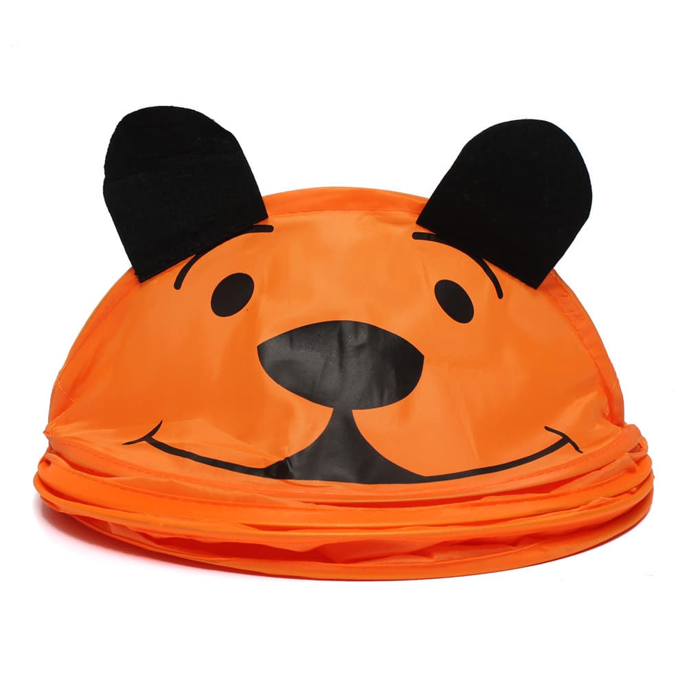 Cos pliabil pentru depozitare jucarii, RCO, portocaliu, poliester, 55 cm — 4