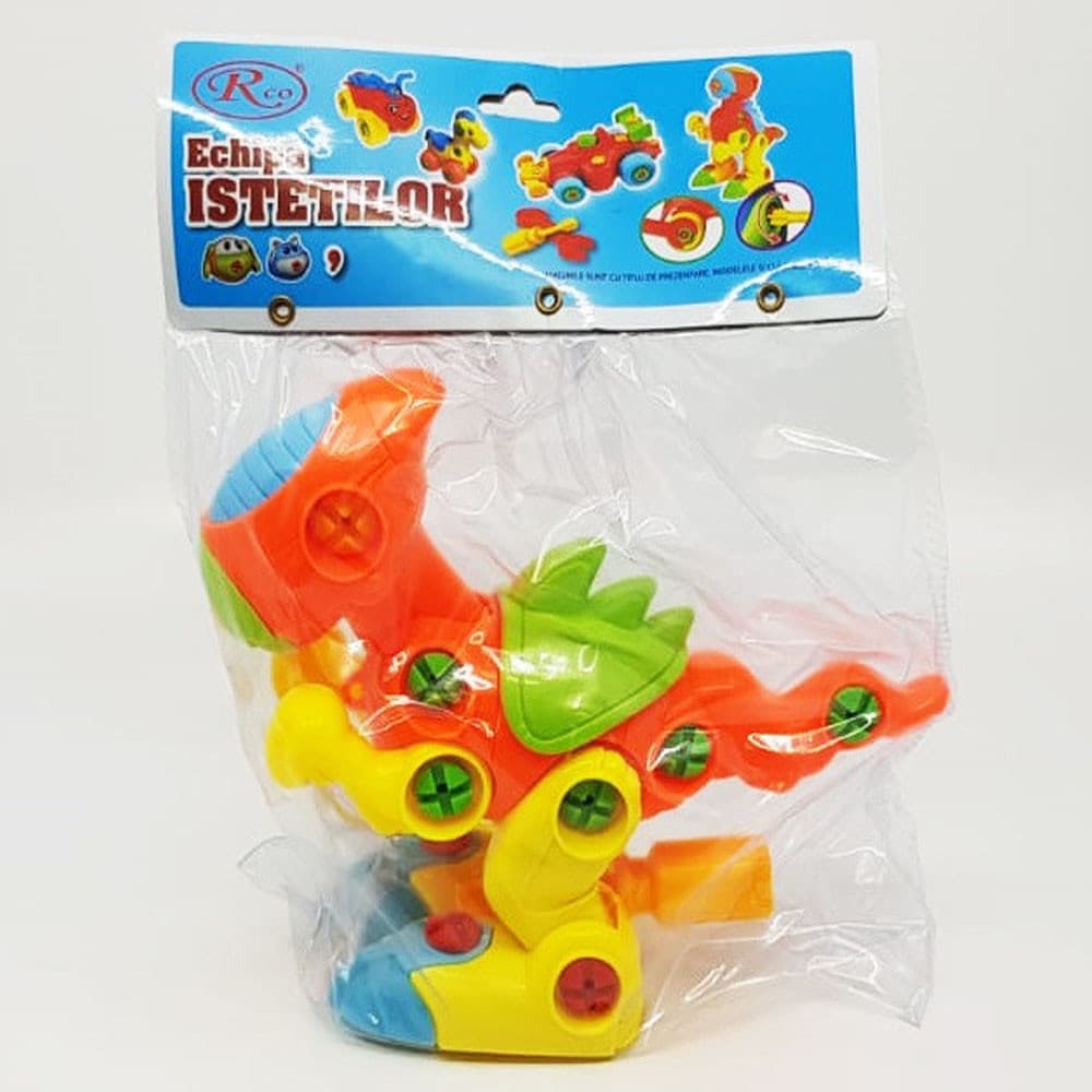 Jucarie demontabila Echipa Istetilor, surubelnita inclusa, dinozaur — 2