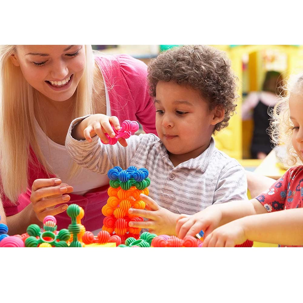 Set de constructie educational, 34 de piese, WW3005 — 2