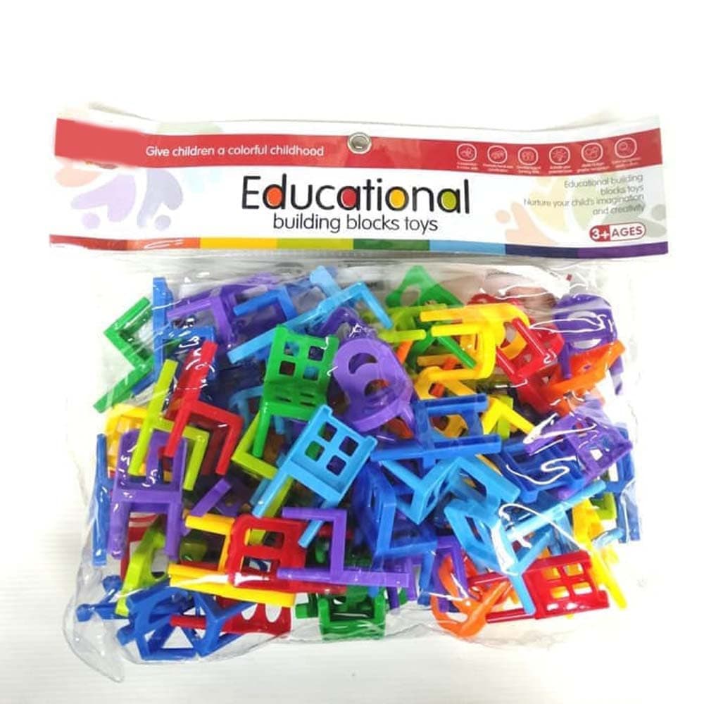 Set de constructie educational, 40 de piese, WW3006 — 4