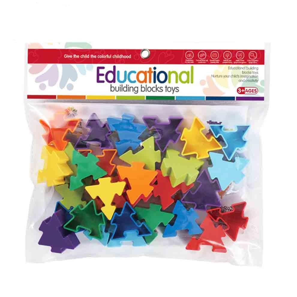 Set de constructie educational, 30 de piese, WW3024 — 3