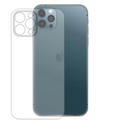 Folie HD TPU Apple iPhone 12 Pro Max, BYRY® Hydrogel, ultra subtire, regenerabila - spate