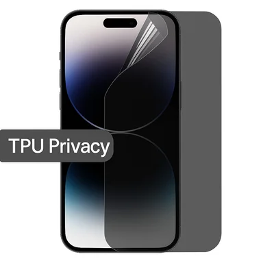 Folie Privacy TPU iPhone 16, Hydrogel, anti-spion, mata, ultra subtire, regenerabila